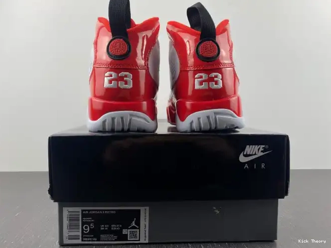 Kick Theory Air 9 Gym Retro White Red Jordan 302370-160 0621